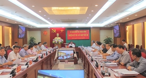 Ủy ban Kiểm tra Trung ương đề nghị xem xét kỷ luật một số tổ chức đảng, đảng viên