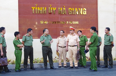 Đảm bảo ANTT trước thềm Đại hội đại biểu Đảng bộ tỉnh Hà Giang