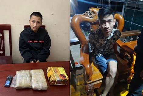 Bắt 2 đối tượng cùng 1kg ma túy đá và 10.000 viên ma túy tổng hợp