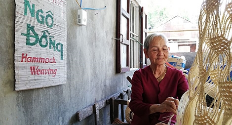 Cây ngô đồng và người đan võng xứ cù lao