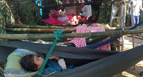 Giữa cơn thịnh nộ của núi rừng