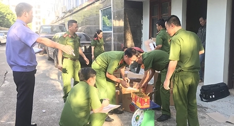 Công an Bắc Giang bắt vụ vận chuyển hơn 3,4 tấn pháo