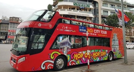 Hà Nội khuyến mại đặc biệt với xe bus 2 tầng