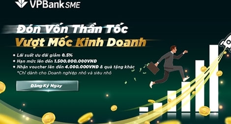 VPBank giảm lãi suất, mạnh tay tiếp vốn cho doanh nghiệp nhỏ dịp cuối năm