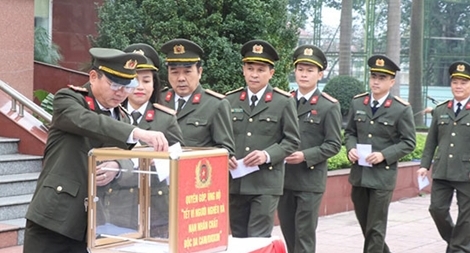 Công an Hà Tĩnh phát động ủng hộ Tết vì người nghèo 2021