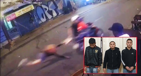 Bắt 3 tên cướp giật kéo lê nạn nhân trên đường