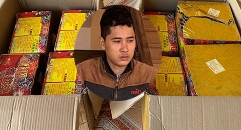 Bắt vụ vận chuyển 48kg pháo hoa nổ nhập lậu