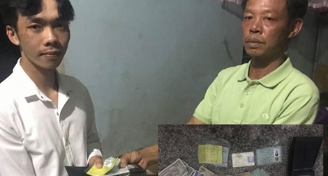 Người nông dân trả lại gần 28 triệu đồng nhặt được 