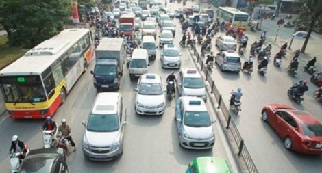 Hà Nội tăng quân điều tiết giao thông tại 62 điểm ùn tắc dịp Tết