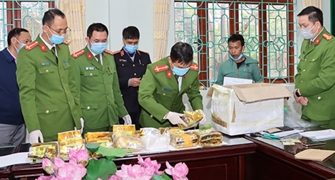 Phá chuyên án ma túy đá lớn nhất ở Lai Châu