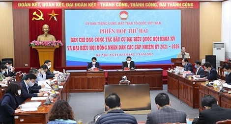 Giám sát triển khai công tác bầu cử Quốc hội khóa XV và bầu cử HĐND các cấp