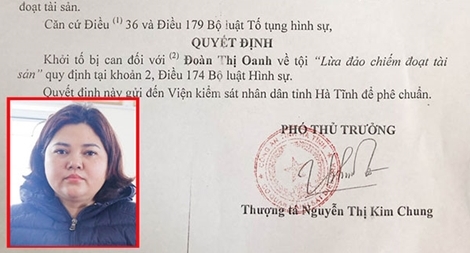 Khởi tố đối tượng lừa đảo xuất cảnh, chiếm đoạt tài sản