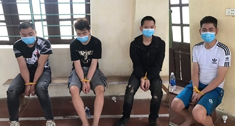 Bắt giữ thêm 4 người Trung Quốc nhập cảnh trái phép ở Vĩnh Phúc