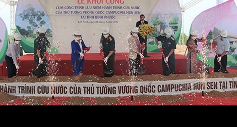 Xây dựng cụm công trình lưu niệm hành trình cứu nước của Thủ tướng Hun Sen