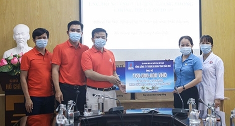 Petrovietnam giành 30 tỷ đồng ủng hộ Quỹ vaccine phòng COVID-19