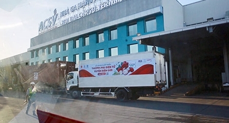 Quả vải Việt xuất khẩu sang châu Âu qua Sàn thương mại điện tử của Viettel Post
