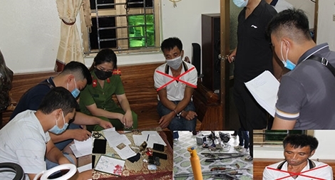 Triệt phá boong-ke ma túy tại nhà Long “Cay”