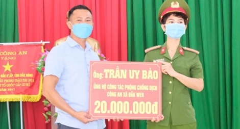 Một người dân ở Đắk R'lấp ủng hộ 150 triệu đồng phòng chống COVID-19