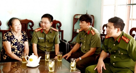 Những liệt sĩ, thương binh Công an nhân dân