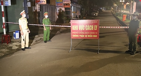 Công an TP Gia Nghĩa nỗ lực bảo đảm ANTT và phòng, chống dịch