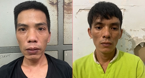 Hai tên cướp giật túi xách của phụ nữ trên đường vắng sa lưới