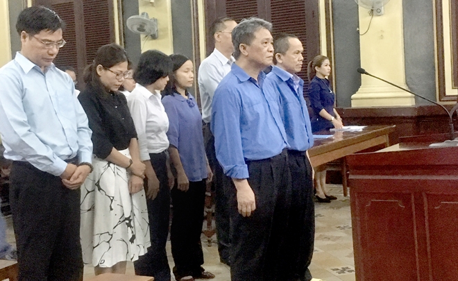 Tuyên án các bị cáo trong vụ xét xử ngân hàng Đại Tín