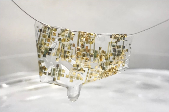 Mạch tự phân hủy giúp giảm rác thải điện tử