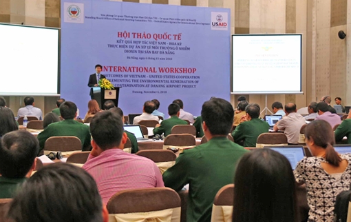 Hoa Kỳ - Đà Nẵng hợp tác xử lý hơn 90 nghìn m3 bùn đất nhiễm dioxin 