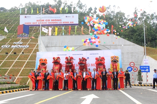 Thông xe hầm Cù Mông nối hai tỉnh Bình Định – Phú Yên 