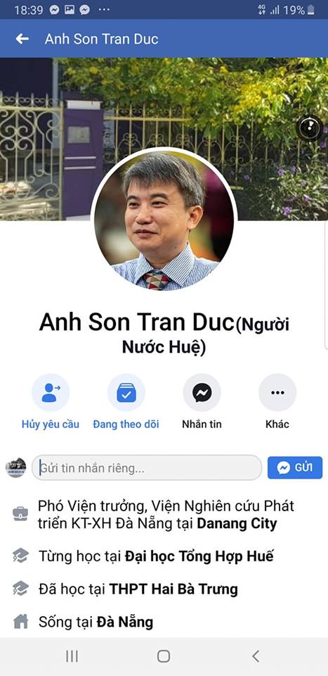  Khai trừ đảng Phó Viện trưởng Viện Nghiên cứu Phát triển KT-XH vì đăng sai sự thật trên mạng