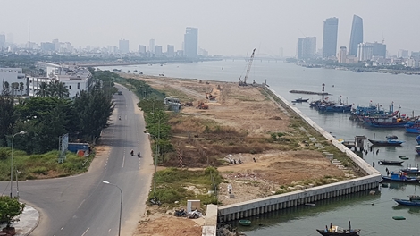 Dự án lấn sông Hàn phải dành vệt 20 mét mặt tiền ven bờ sông cho mục đích công cộng