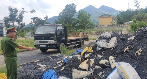 Truy quét than tặc tại thủ phủ “vàng đen” Nông Sơn 