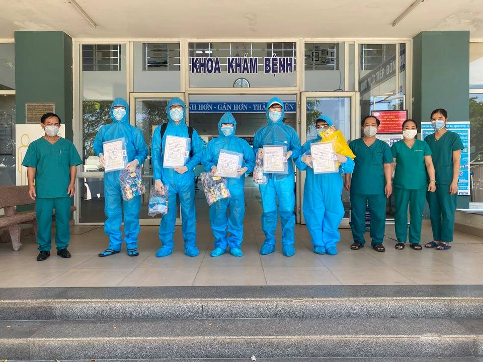 5 bệnh nhân ở Đà Nẵng được công bố khỏi bệnh COVID-19 