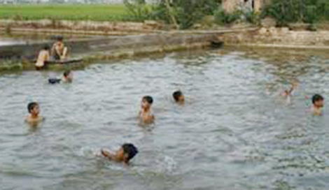 Dùng thau làm phao, nam sinh lớp 4 chết đuối