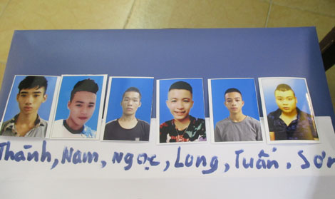 Nhóm 9x mang hung khí đi cướp tài sản trên địa bàn Thủ đô sa lưới