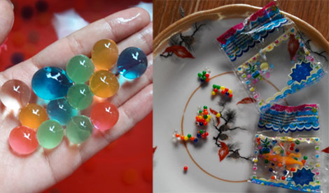 Đồ chơi nguy hiểm hạt trương nở "tái xuất" tại Hà Nội