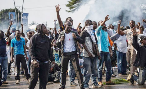 Cảnh sát Gabon chống tội phạm