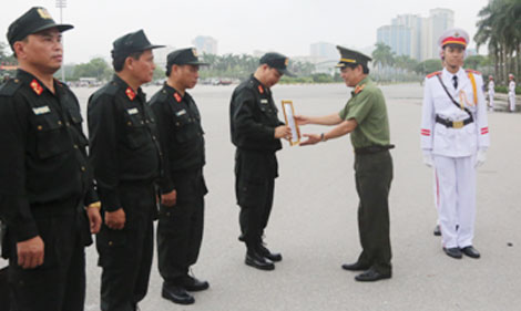 Cảnh sát cơ động Hà Nội triển khai mô hình tổ chức bộ máy mới