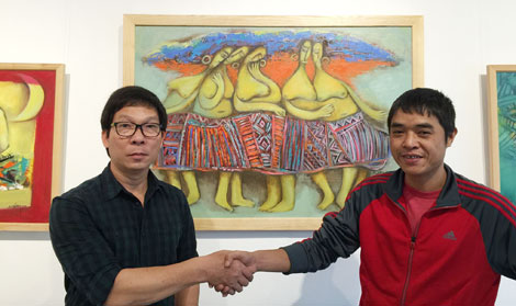 Họa sĩ Hoàng A Sáng: “Tôi Thiền bằng cách vẽ”   