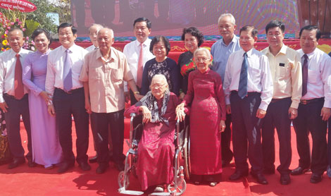 Khánh thành Nhà lưu niệm cơ sở Cách mạng xã Mỹ Quới