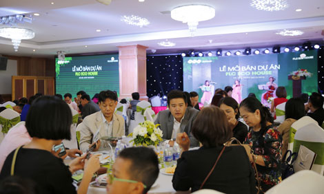 FLC Eco House thu hút khách hàng trong ngày mở bán