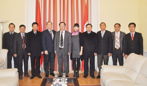 Thứ trưởng Nguyễn Văn Thành thăm, làm việc tại Cộng hòa Áo và Thụy Sĩ