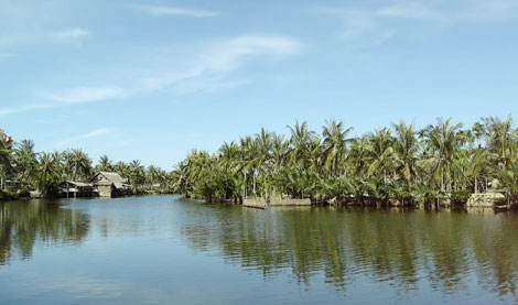 Bàng bạc phía đầu sông