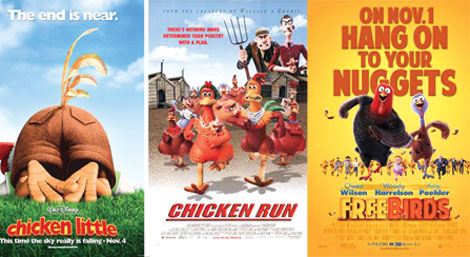 Những siêu phẩm về gà ở Hollywood