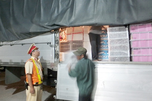 Gần 3 tấn trái cây ngoại nhập không có hóa đơn chứng từ