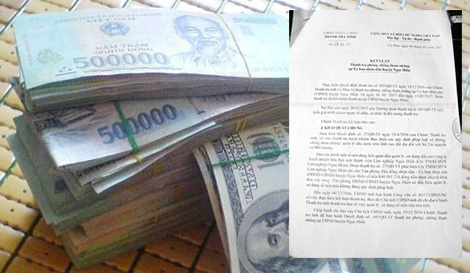 Lãnh đạo huyện vay 600 triệu đồng từ “quỹ đen”