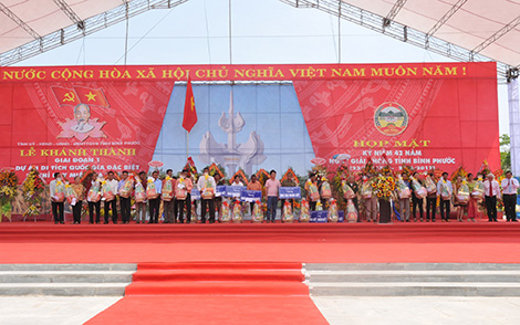 Kỷ niệm 42 năm ngày giải phóng Bình Phước