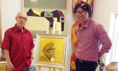 Họa sĩ Thành Chương và câu chuyện lên 3 tuổi ôm gà đi hỏi vợ