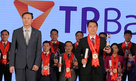 TPBank nhận giải thưởng Thương hiệu mạnh Việt Nam
