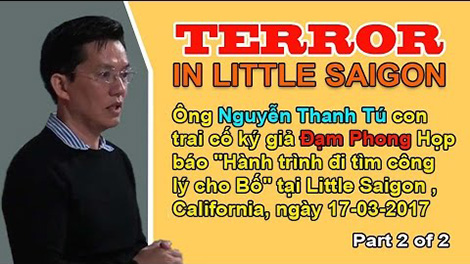 Tội ác của Việt Tân và cuộc đấu tranh đòi công lý ngay trên đất Mỹ